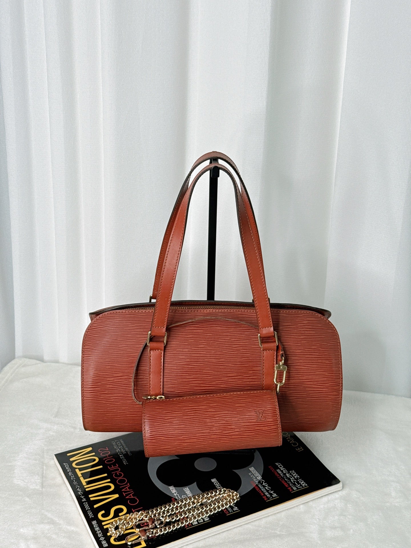 LOUIS VUITTON Epi Papillion Set Bag