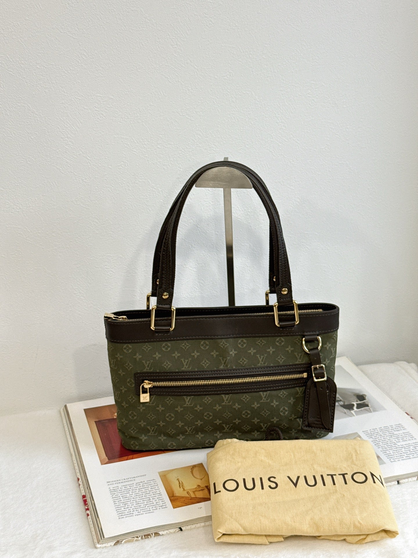 LOUIS VUITTON Denim Hand Bag