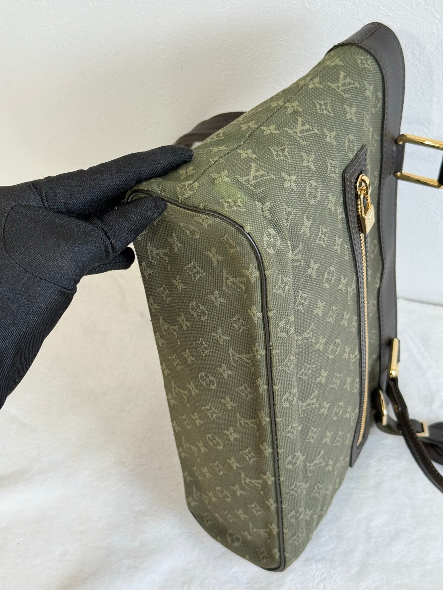 LOUIS VUITTON Denim Hand Bag