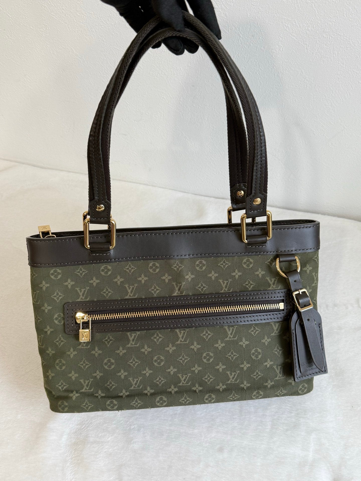 LOUIS VUITTON Denim Hand Bag
