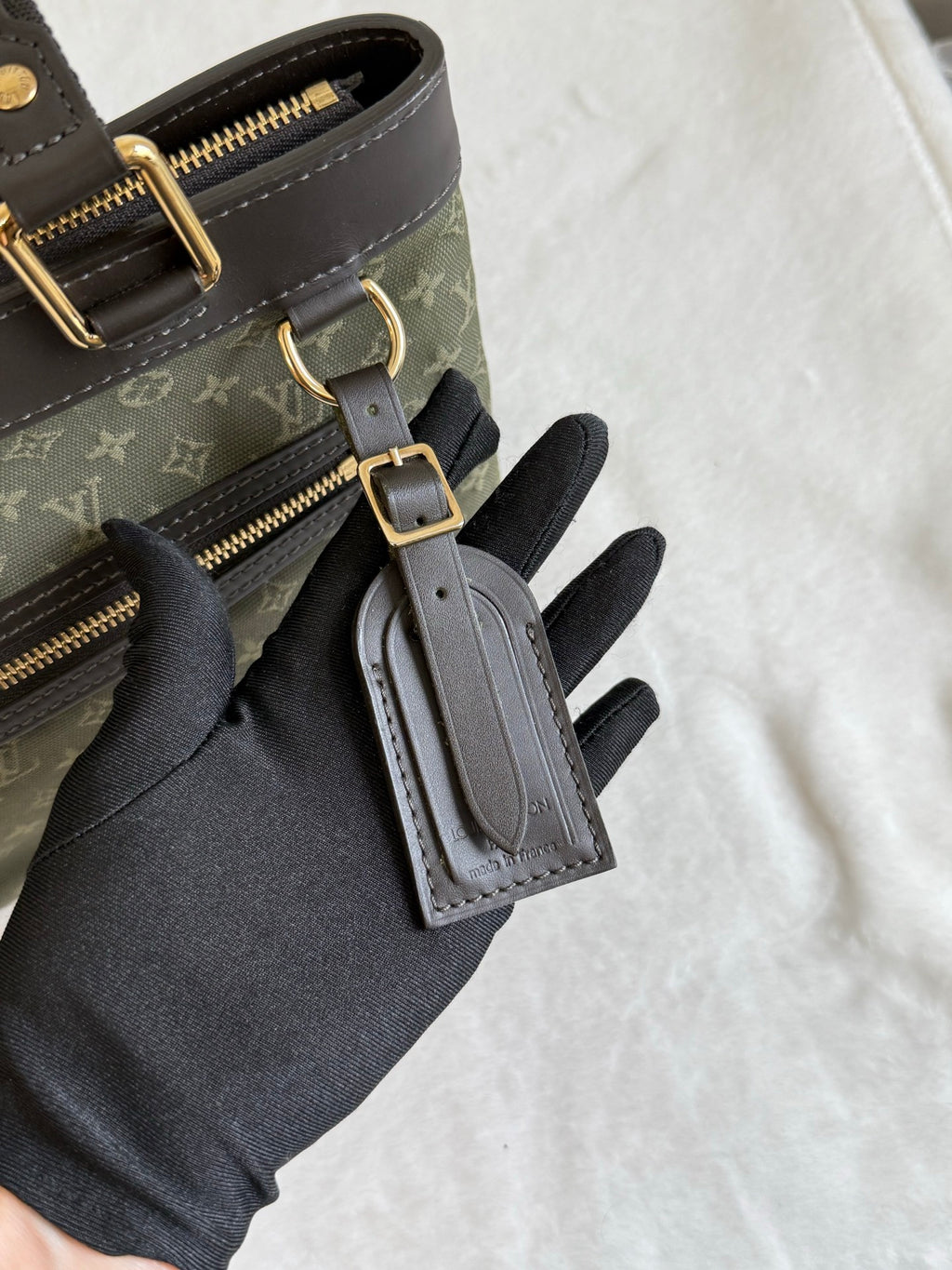 LOUIS VUITTON Denim Hand Bag