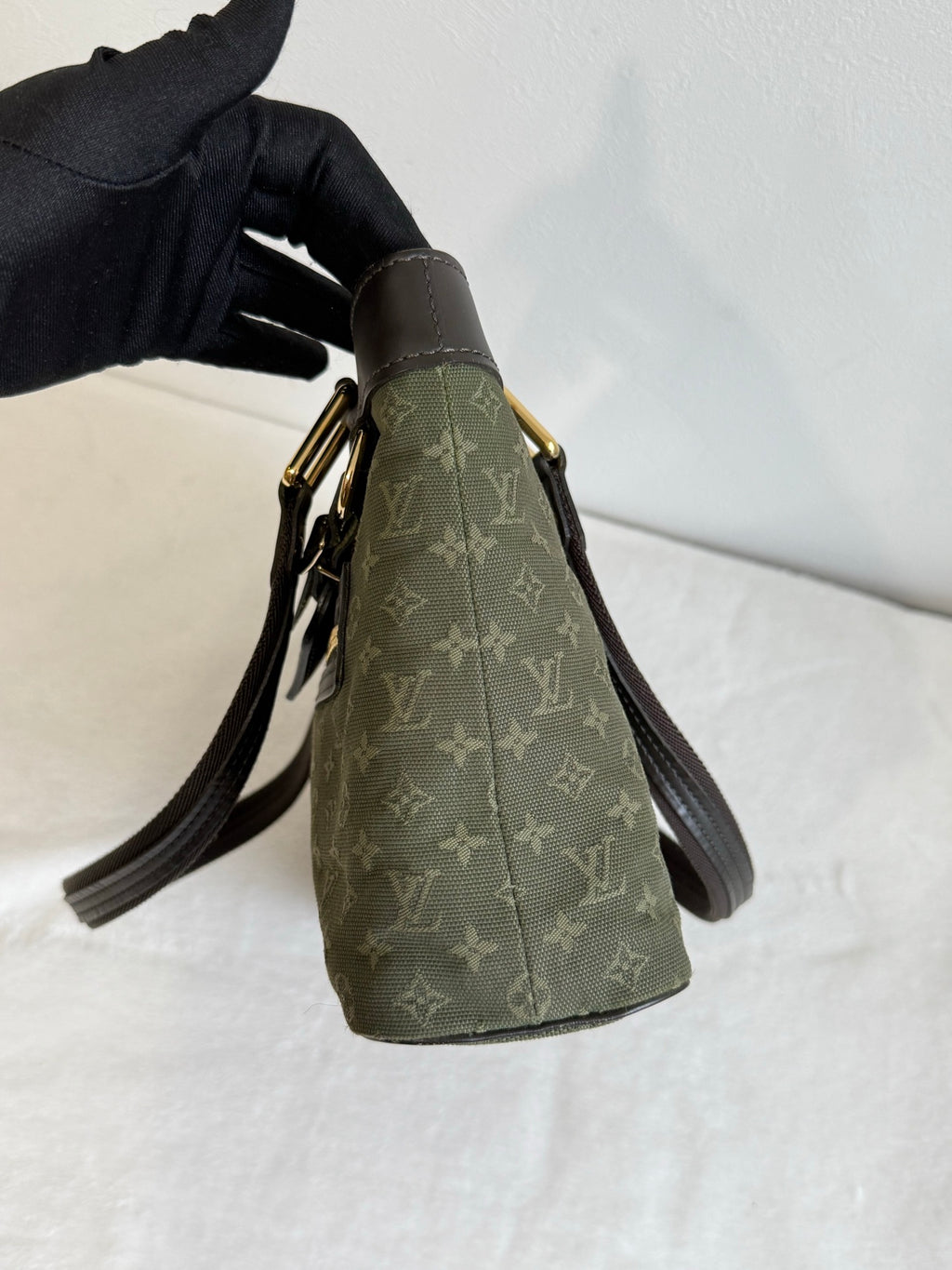 LOUIS VUITTON Denim Hand Bag