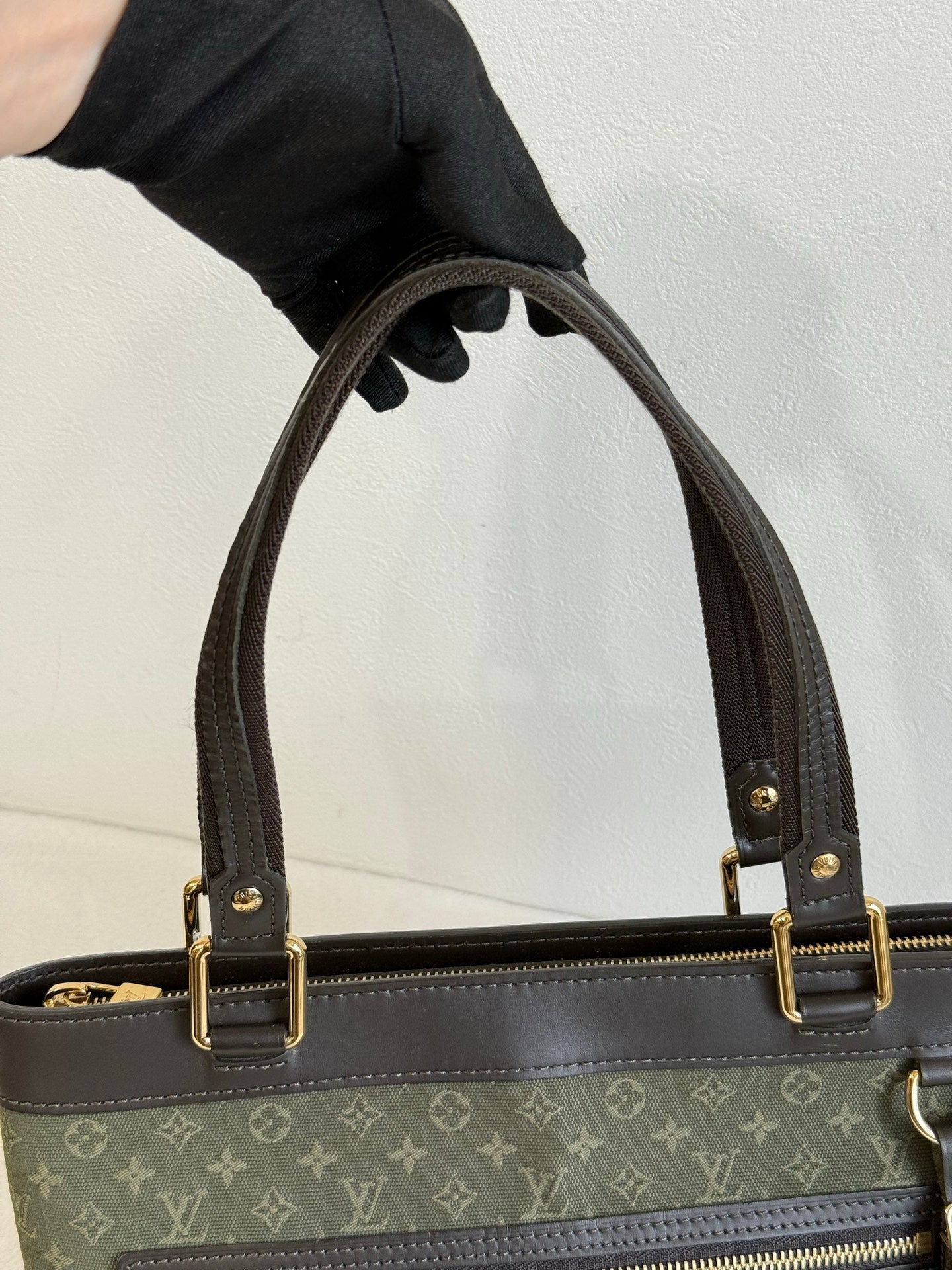 LOUIS VUITTON Denim Hand Bag