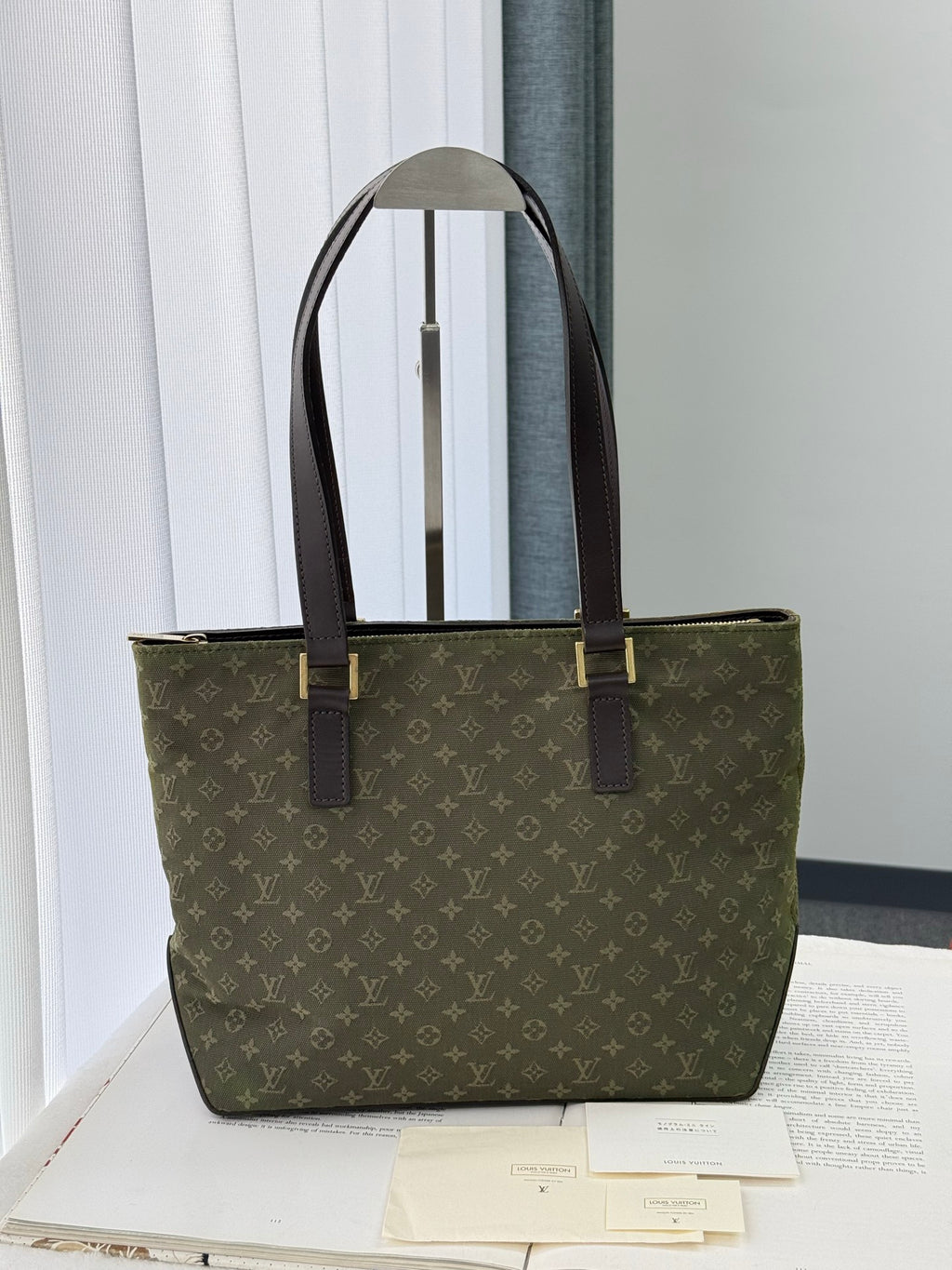 LOUIS VUITTON Denim Tote Bag