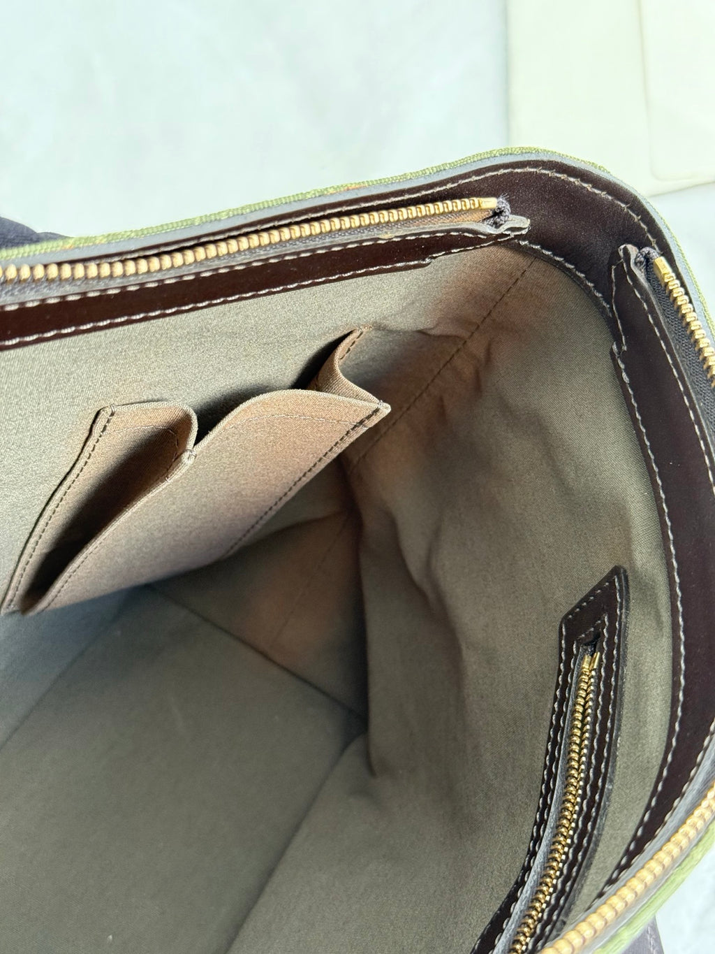 LOUIS VUITTON Denim Tote Bag
