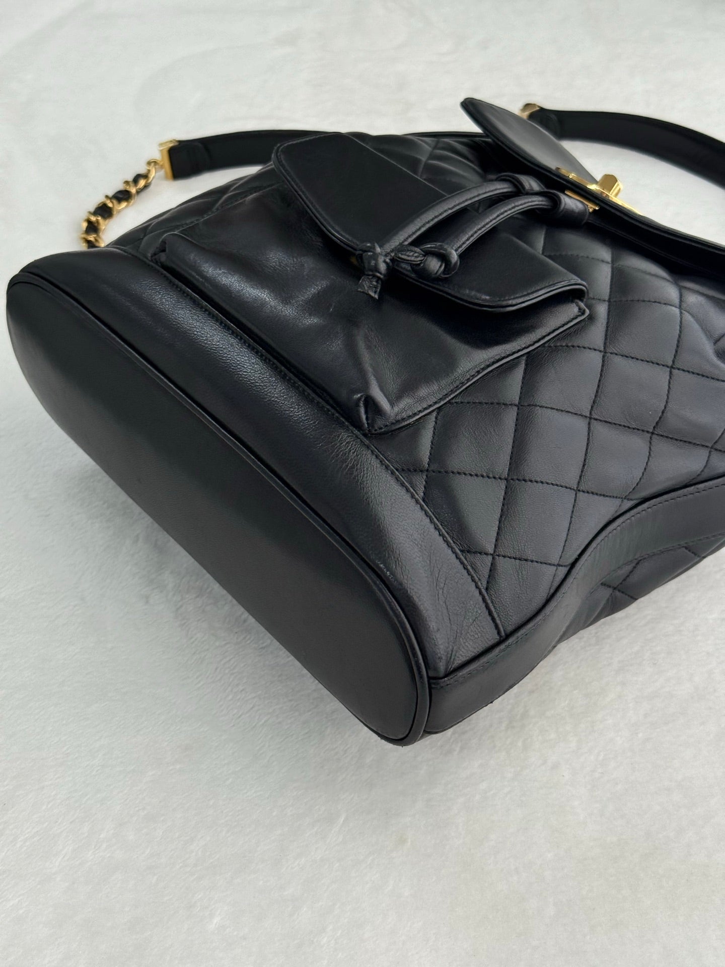 CHANEL Quilted Backpack