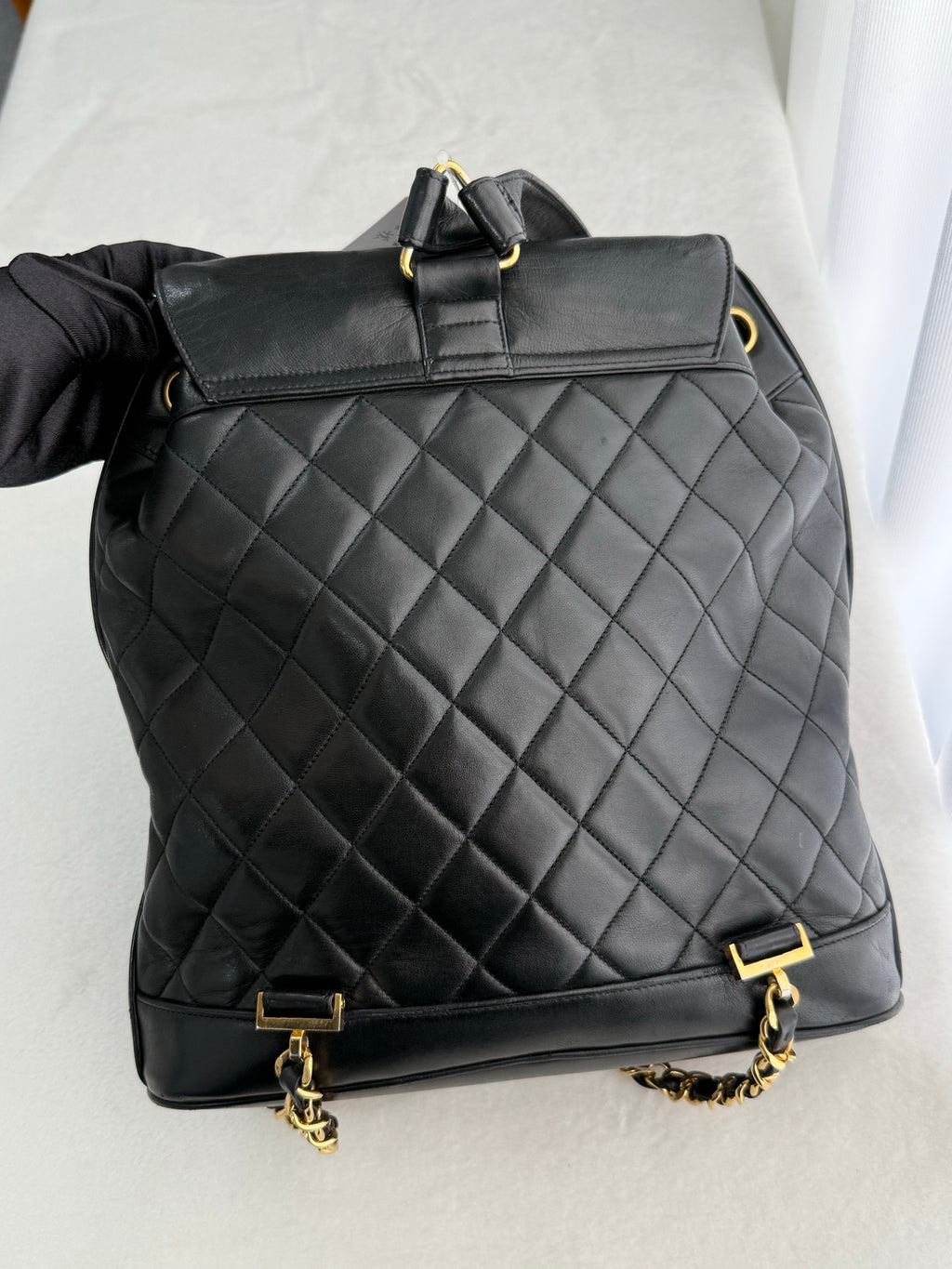 CHANEL Quilted Backpack