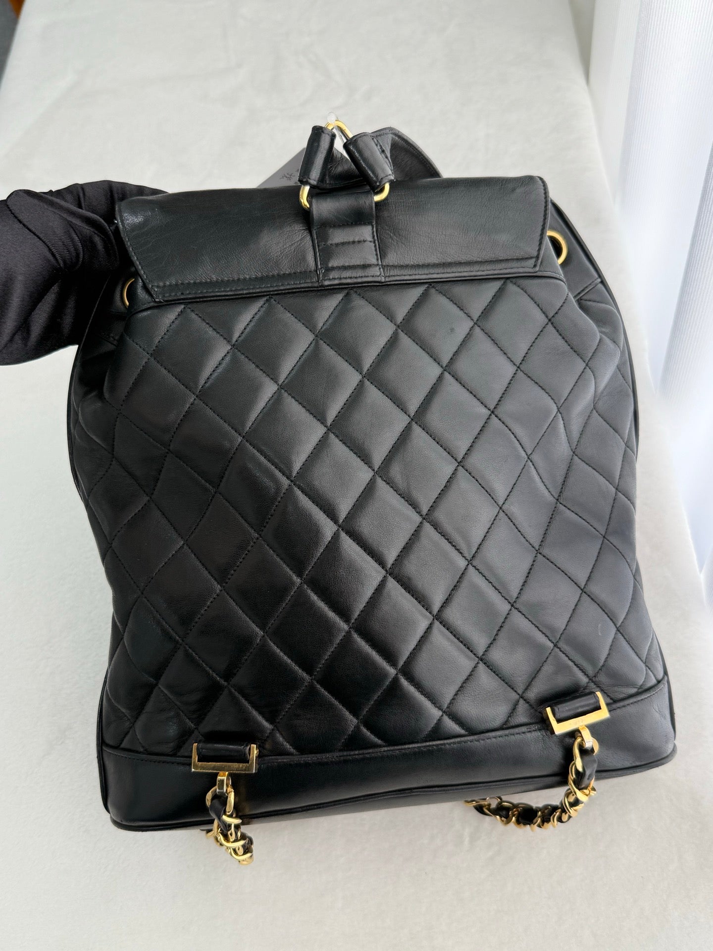 CHANEL Quilted Backpack