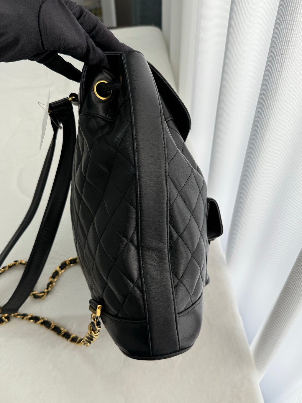 CHANEL Quilted Backpack
