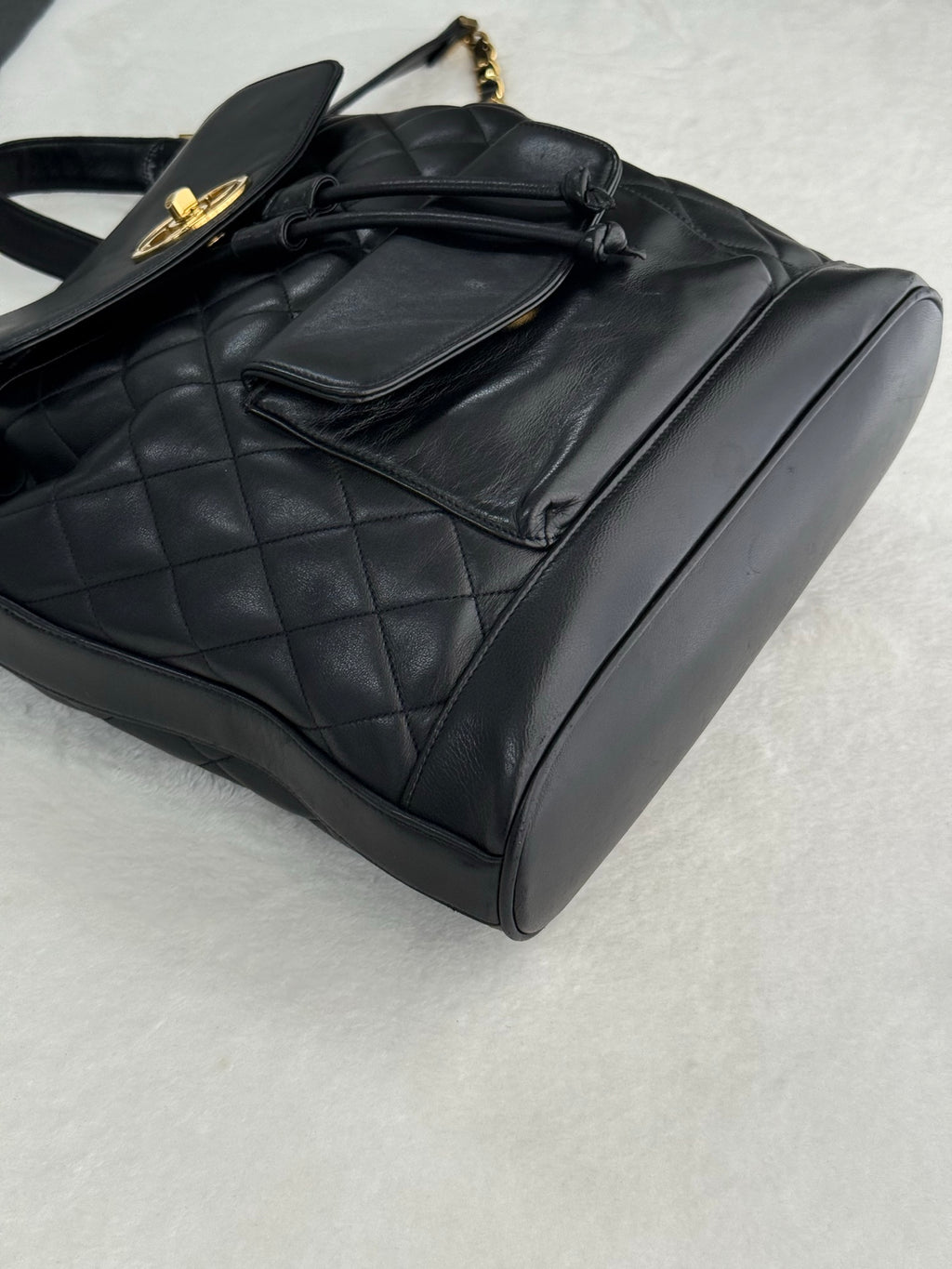 CHANEL Quilted Backpack