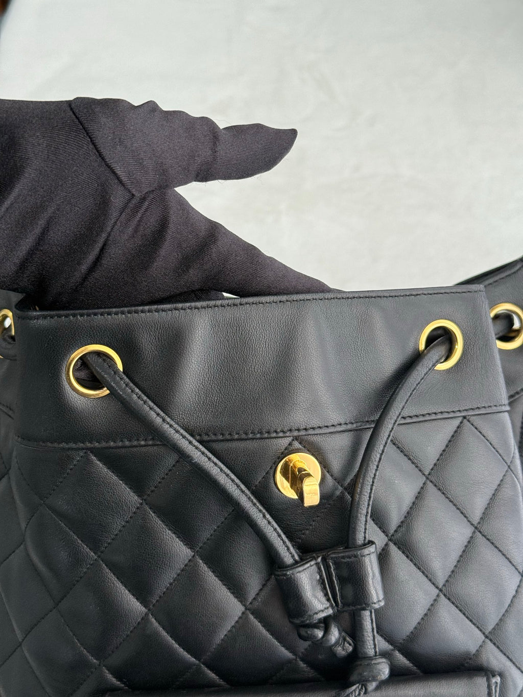 CHANEL Quilted Backpack