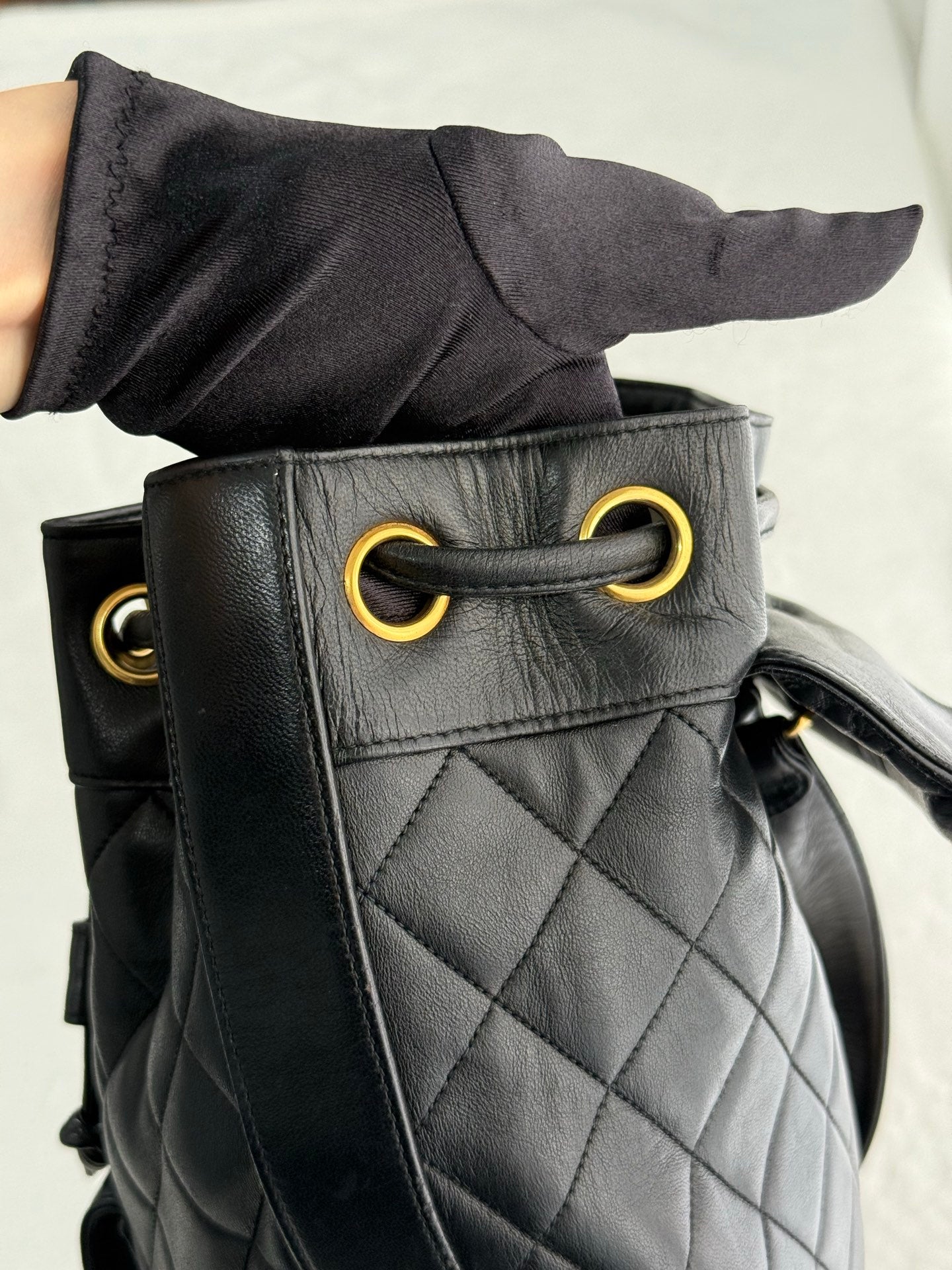 CHANEL Quilted Backpack