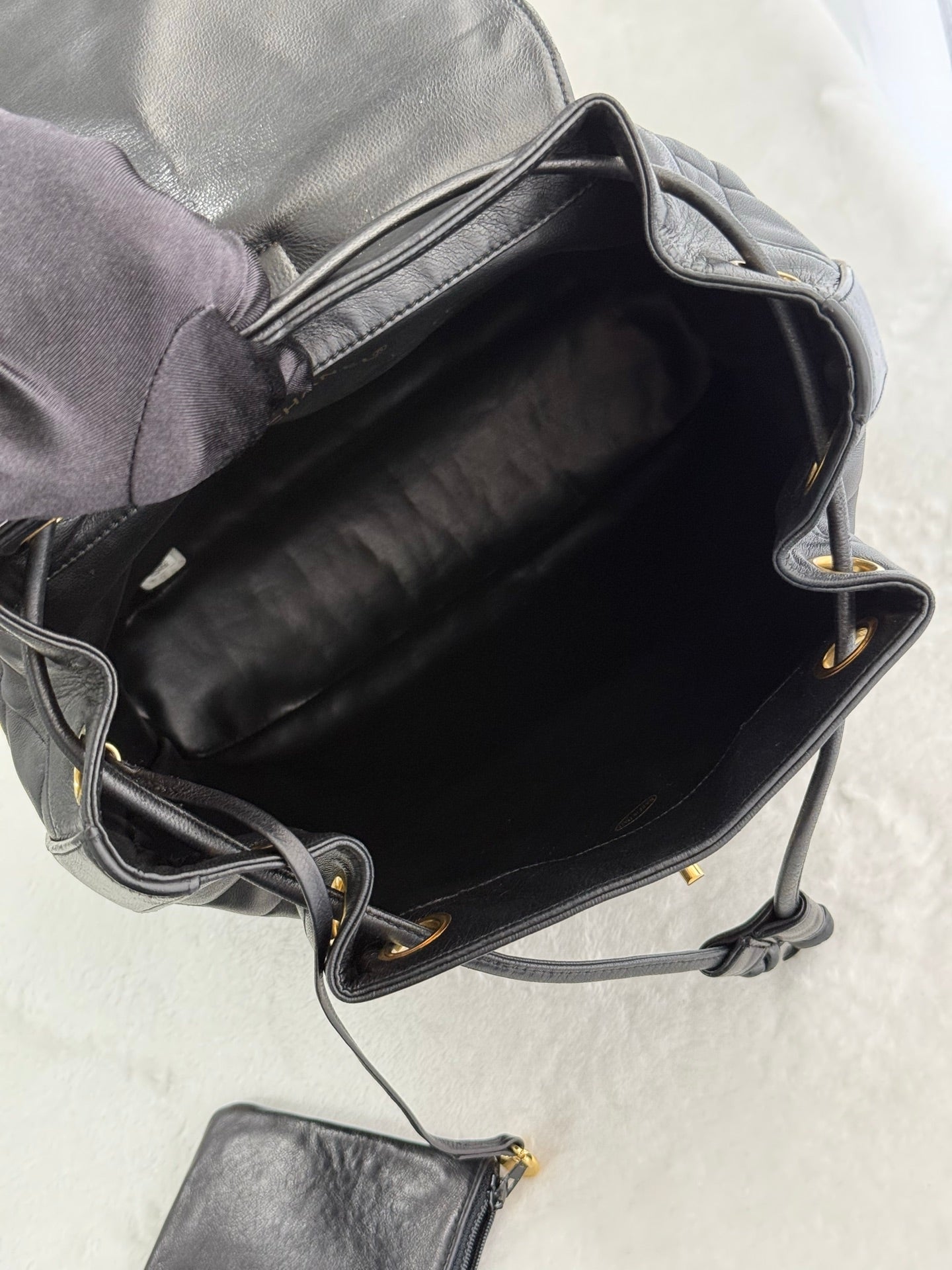 CHANEL Quilted Backpack