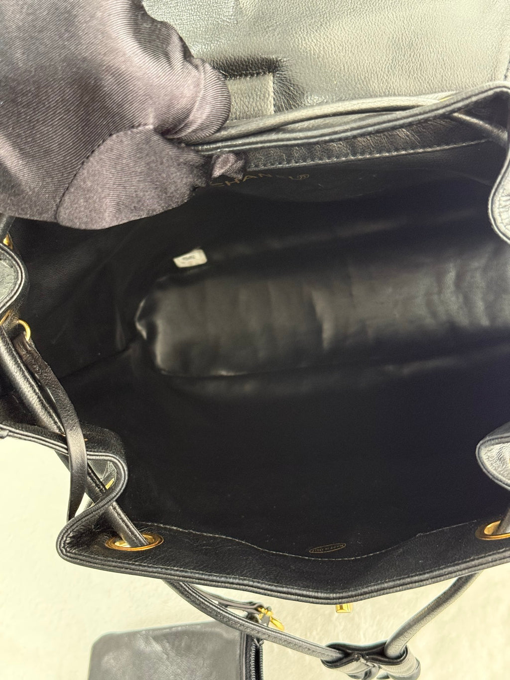 CHANEL Quilted Backpack