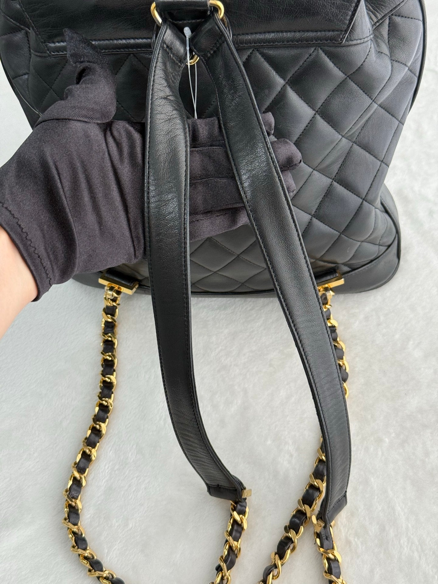 CHANEL Quilted Backpack