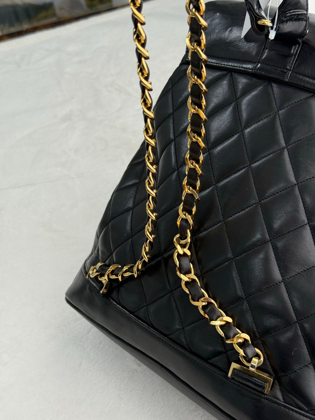 CHANEL Quilted Backpack