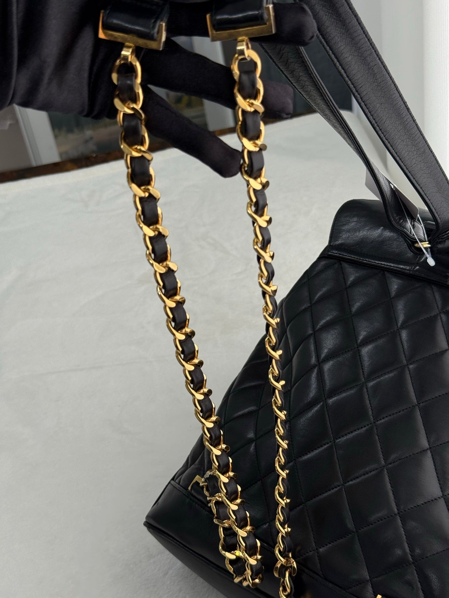 CHANEL Quilted Backpack