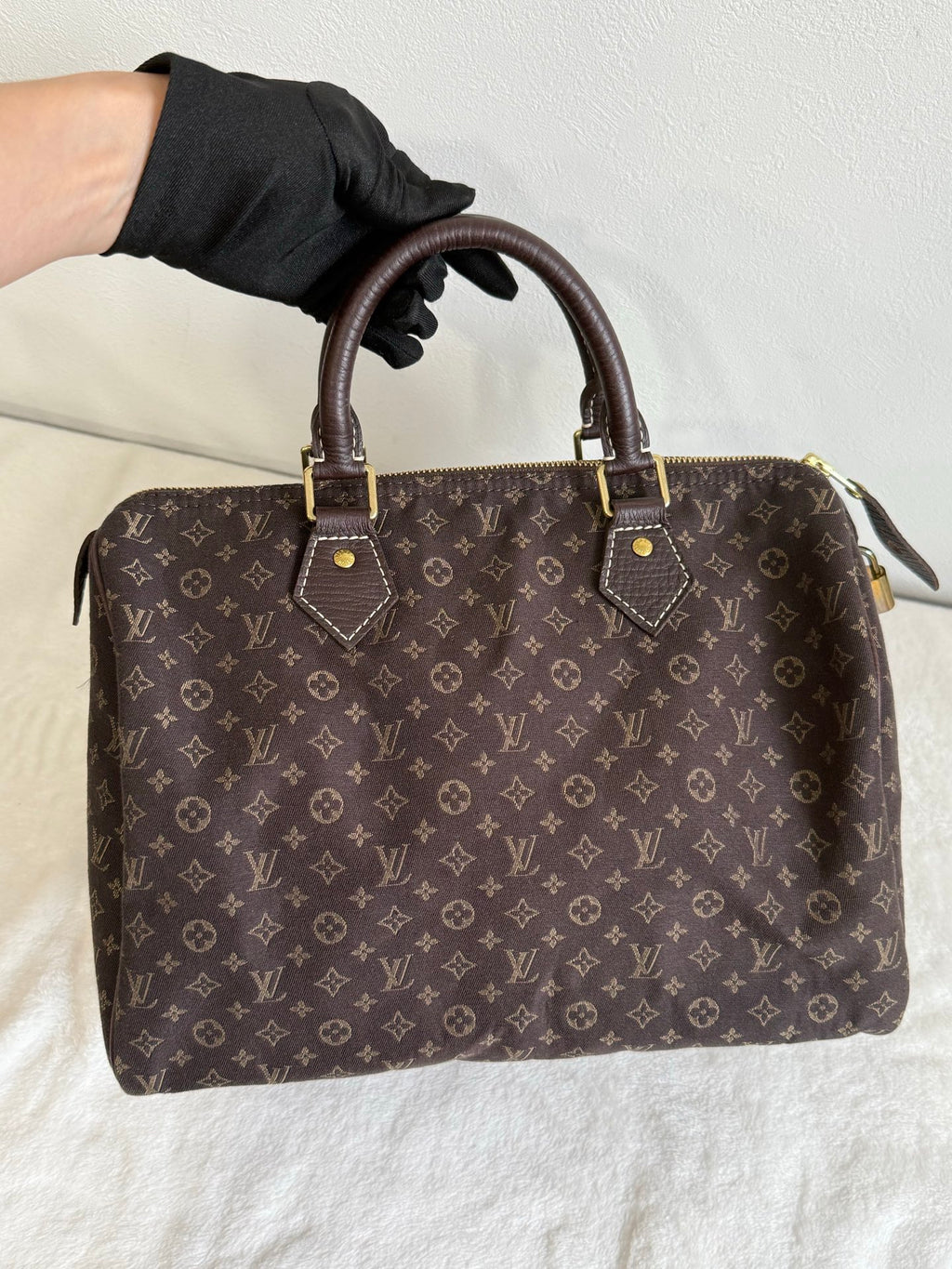 LOUIS VUITTON Denim Speedy30