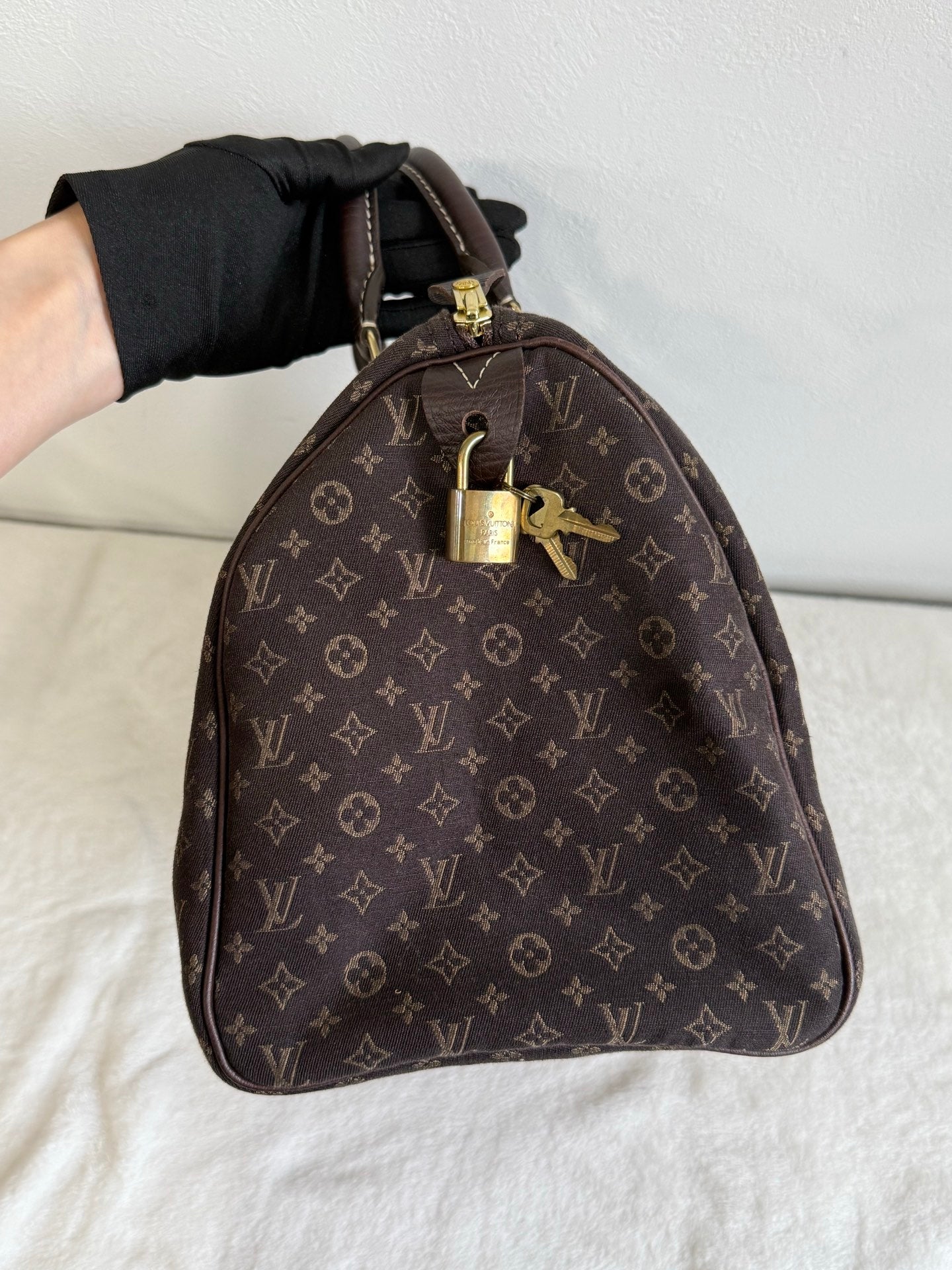LOUIS VUITTON Denim Speedy30