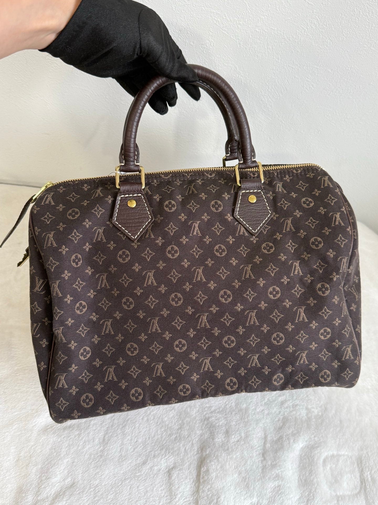 LOUIS VUITTON Denim Speedy30