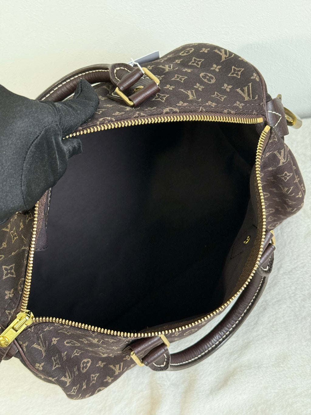 LOUIS VUITTON Denim Speedy30