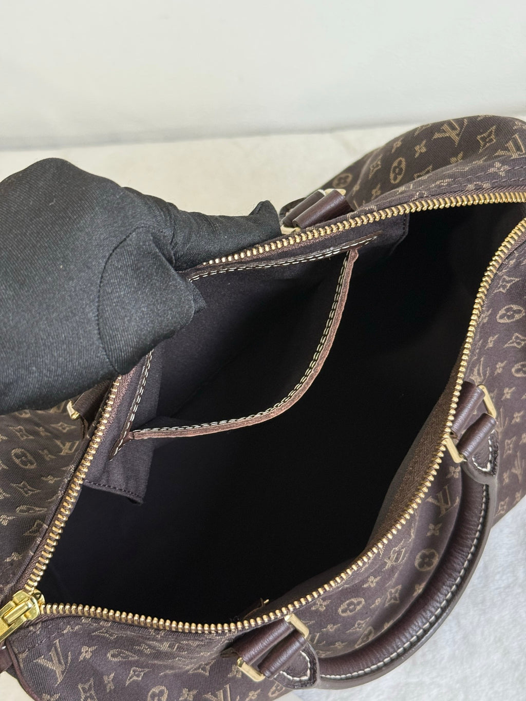 LOUIS VUITTON Denim Speedy30