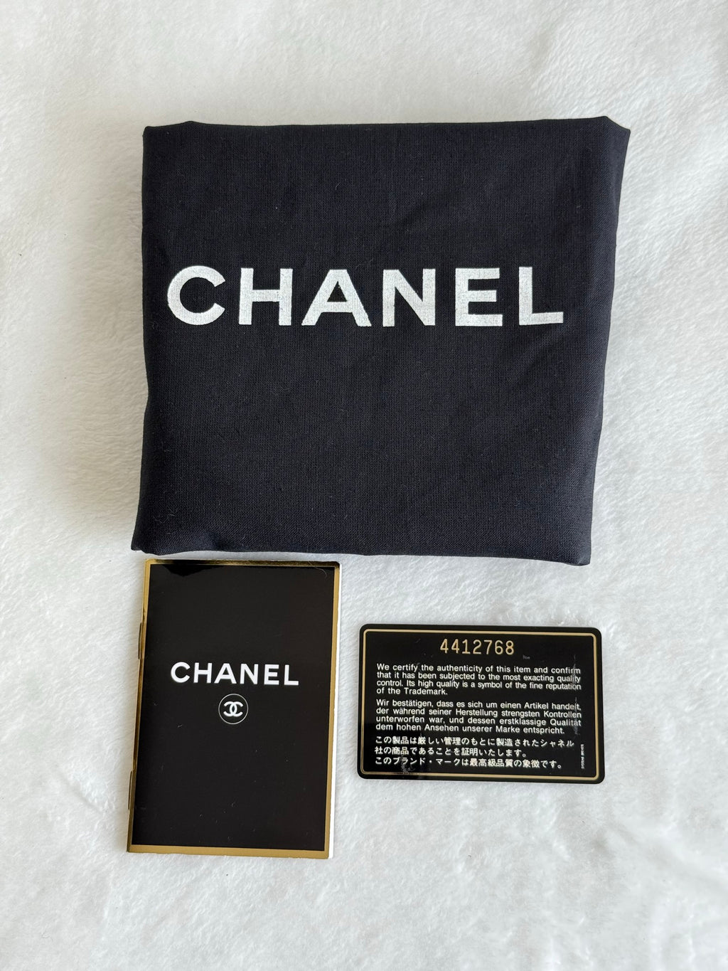 CHANEL Lambskin Quilted Chain Bag