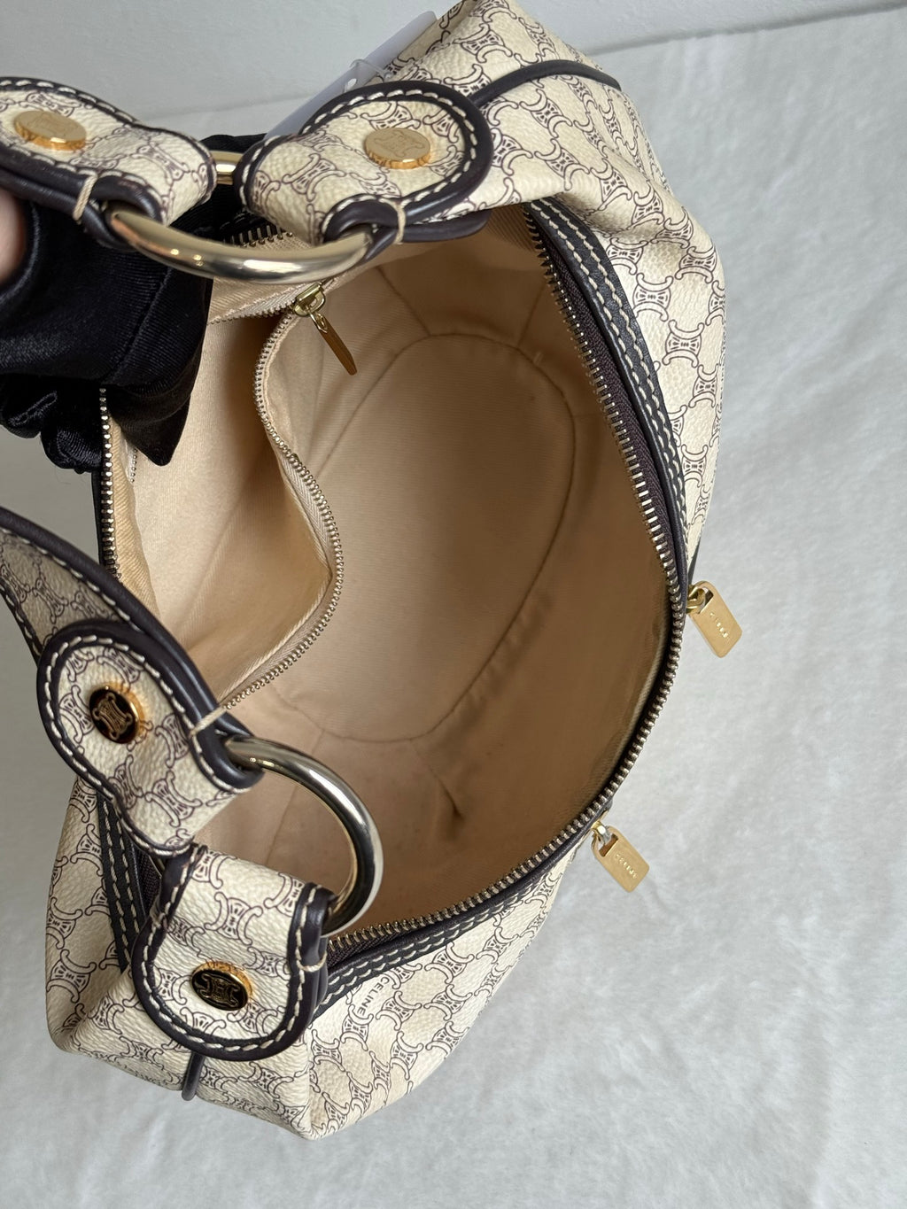 CELINE Macadam Shoulder Bag