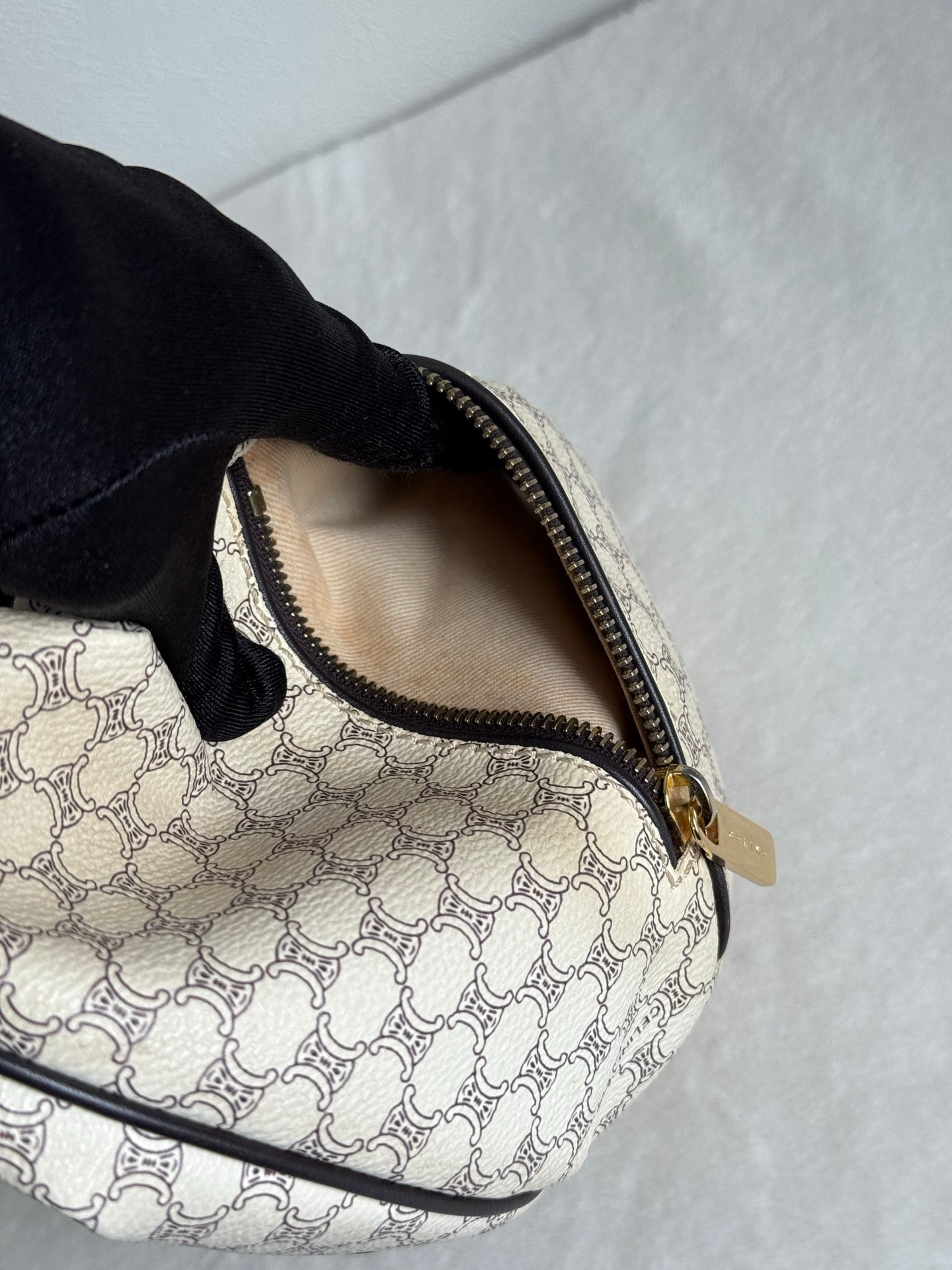 CELINE Macadam Shoulder Bag