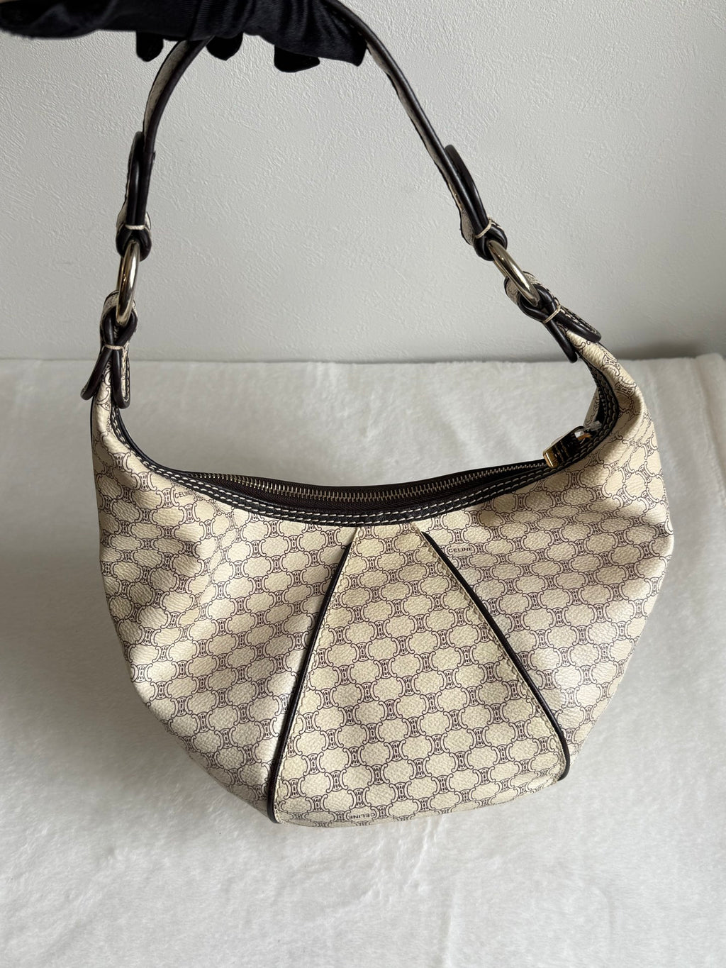 CELINE Macadam Shoulder Bag