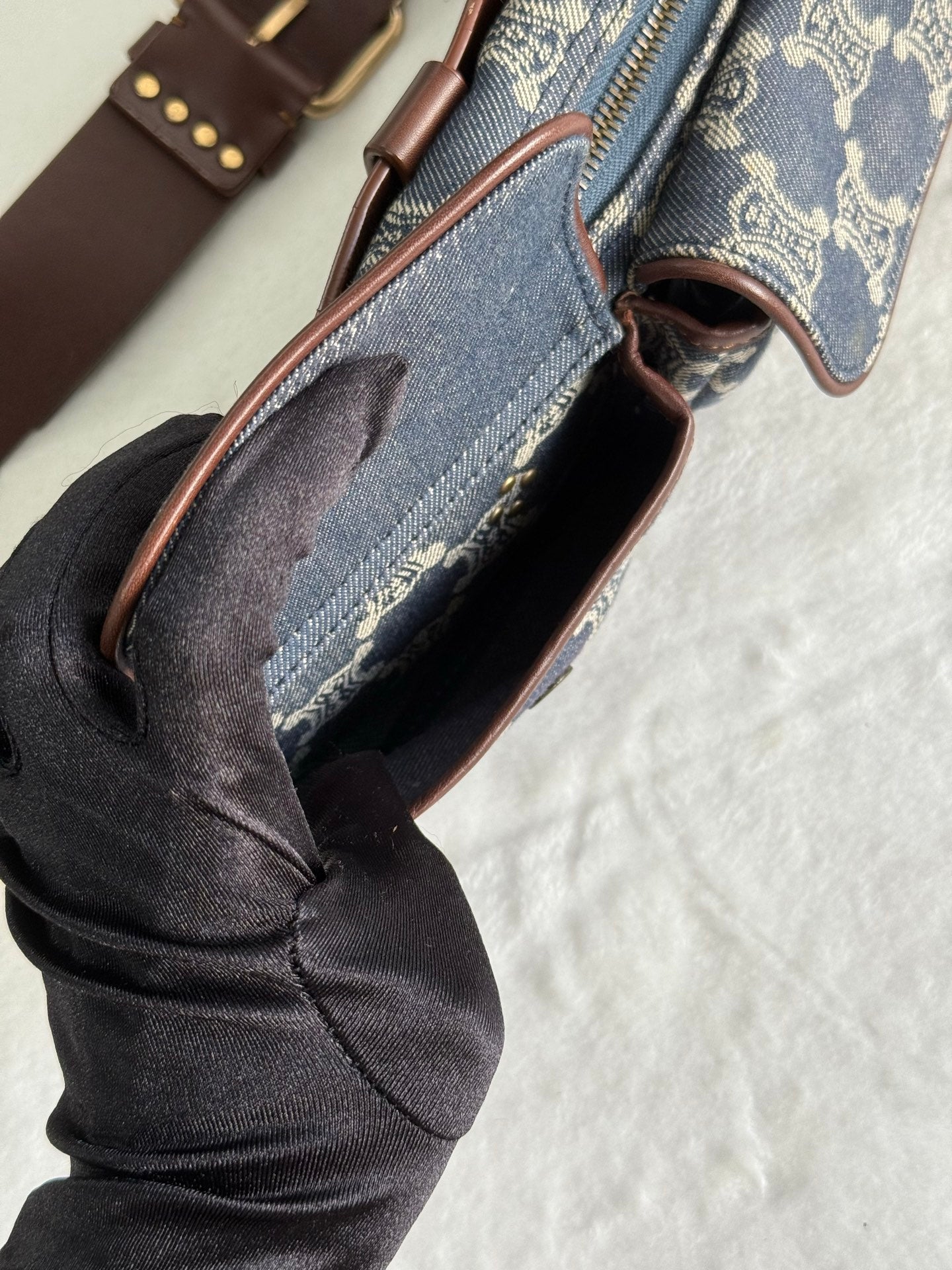 CELINE Macadam Belt Bag