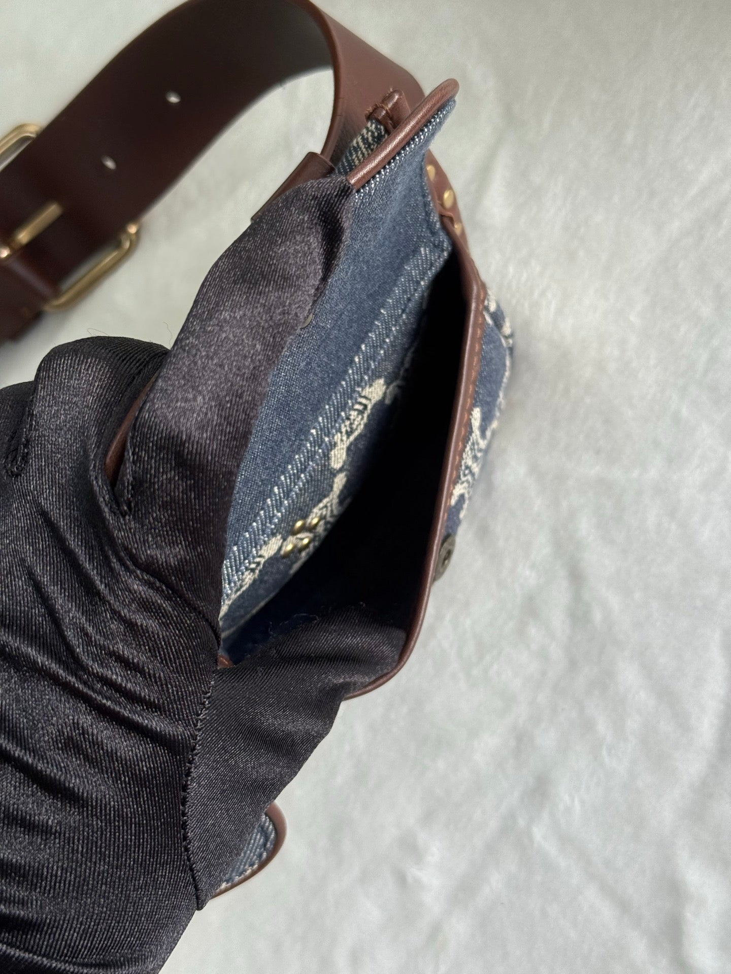 CELINE Macadam Belt Bag