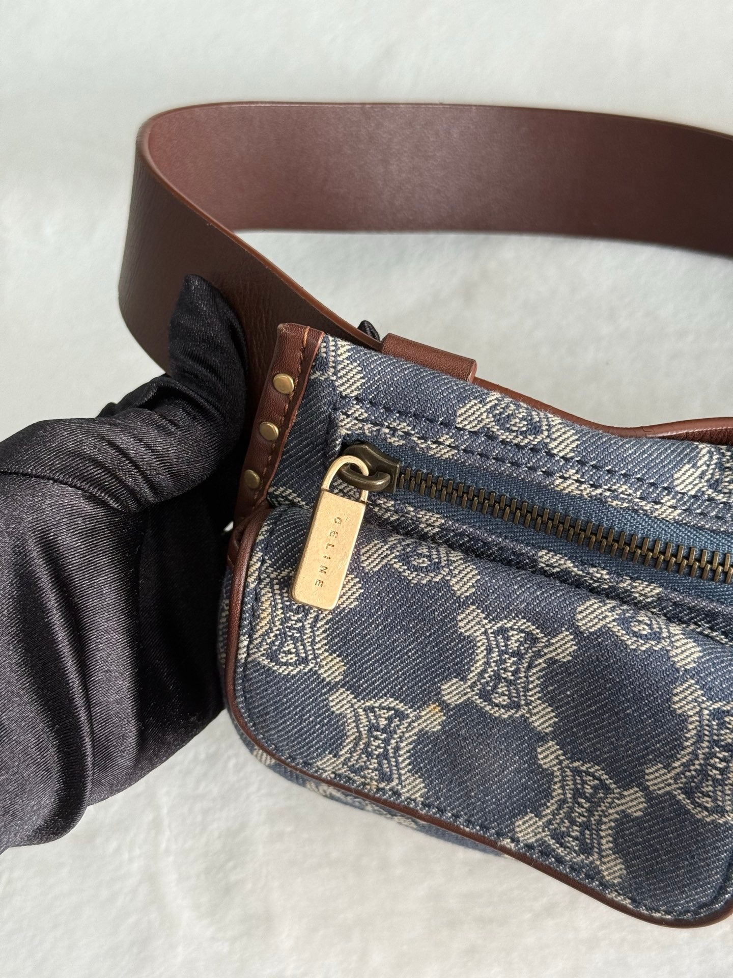 CELINE Macadam Belt Bag