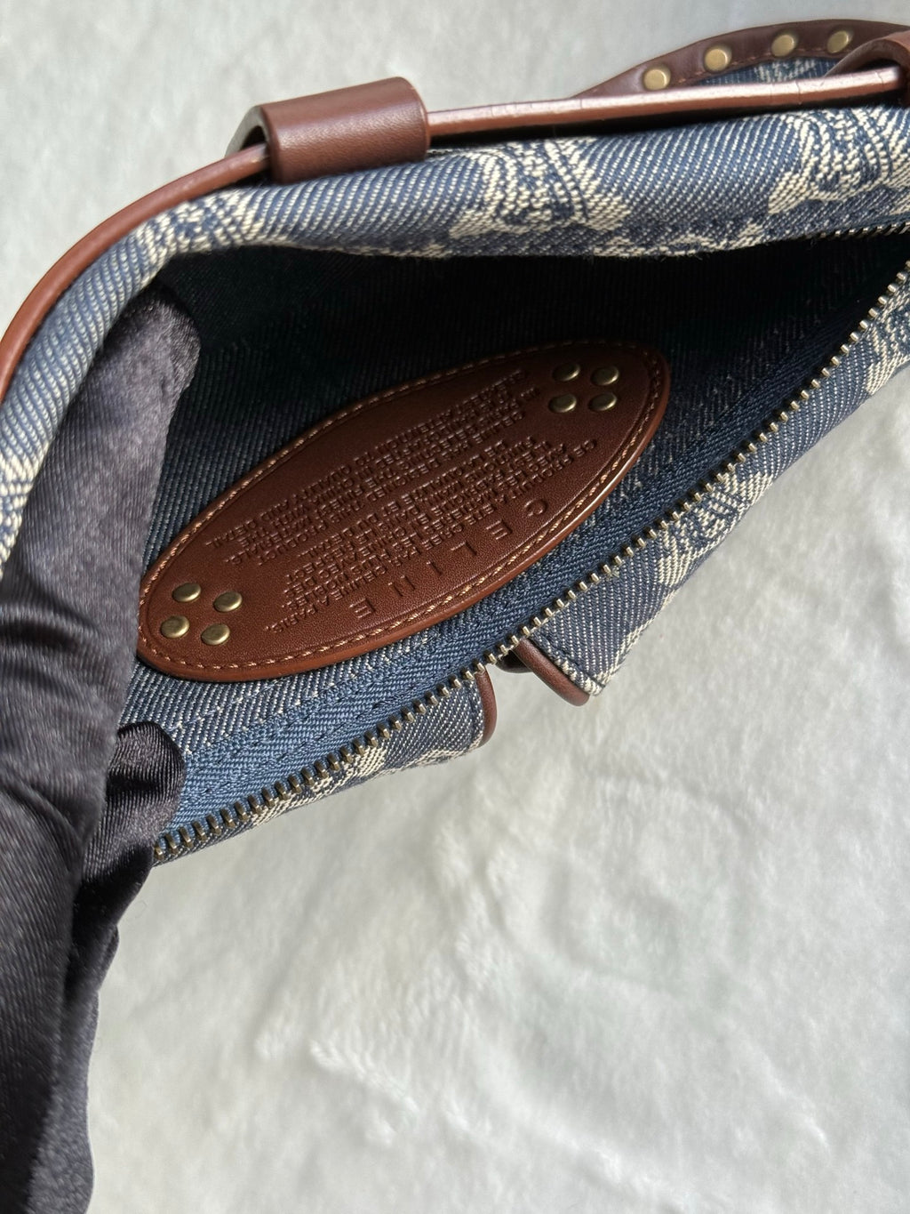 CELINE Macadam Belt Bag