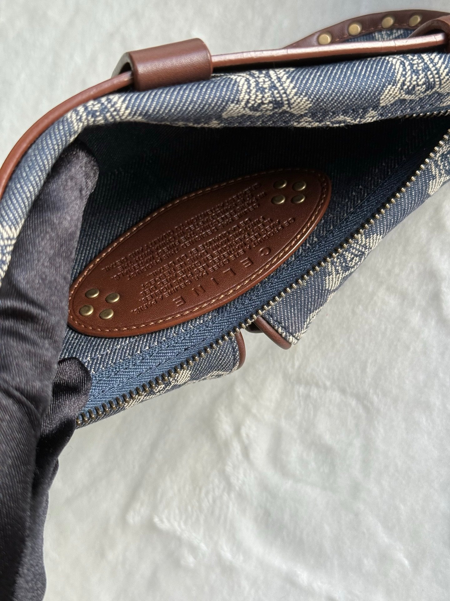 CELINE Macadam Belt Bag