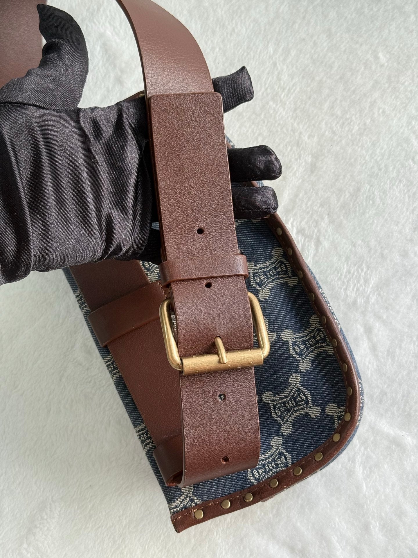 CELINE Macadam Belt Bag