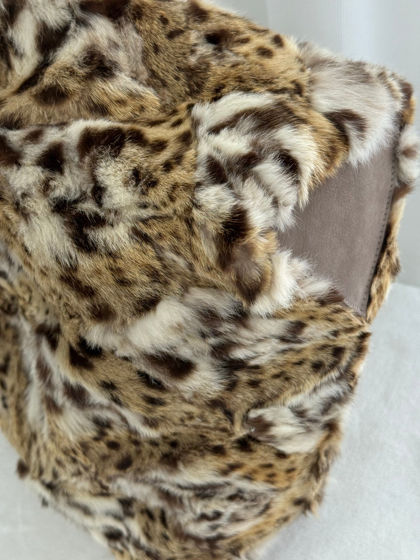 FENDI Leopard Fur Totebag