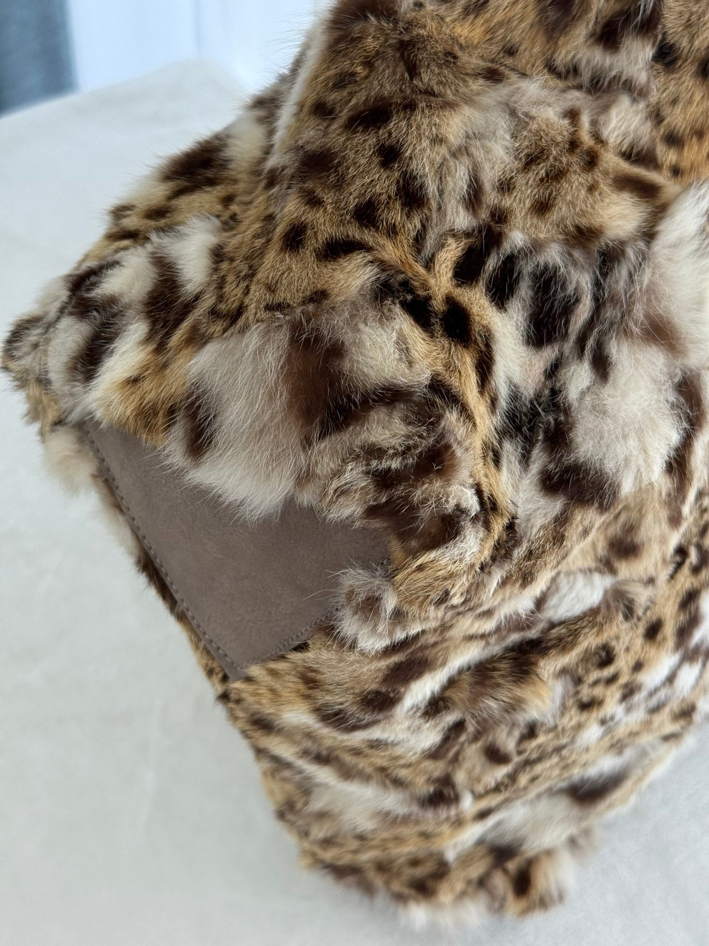 FENDI Leopard Fur Totebag