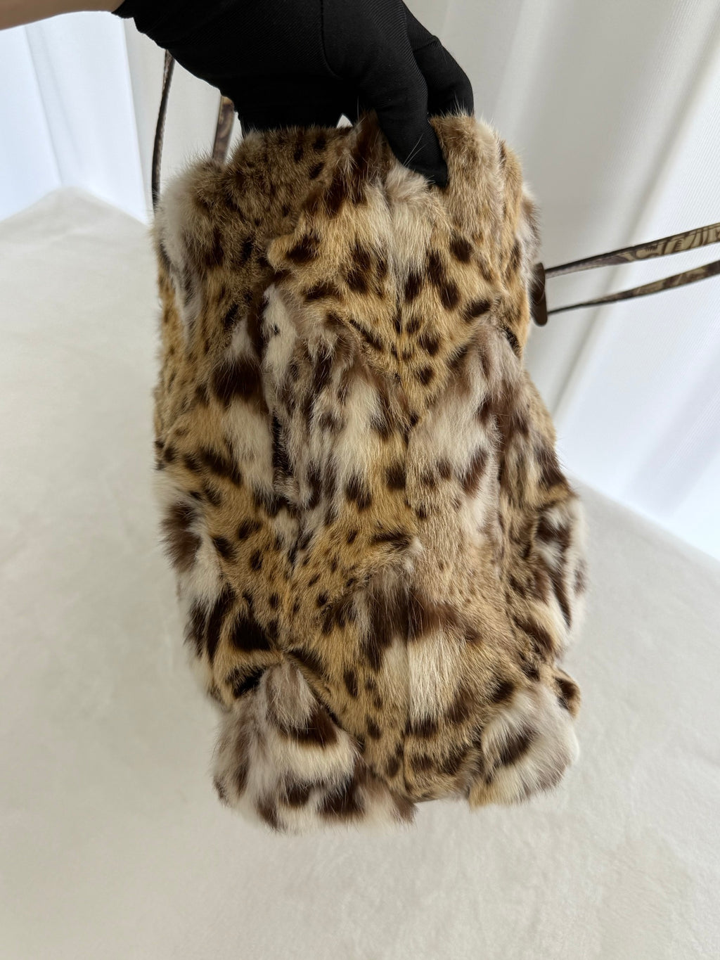 FENDI Leopard Fur Totebag