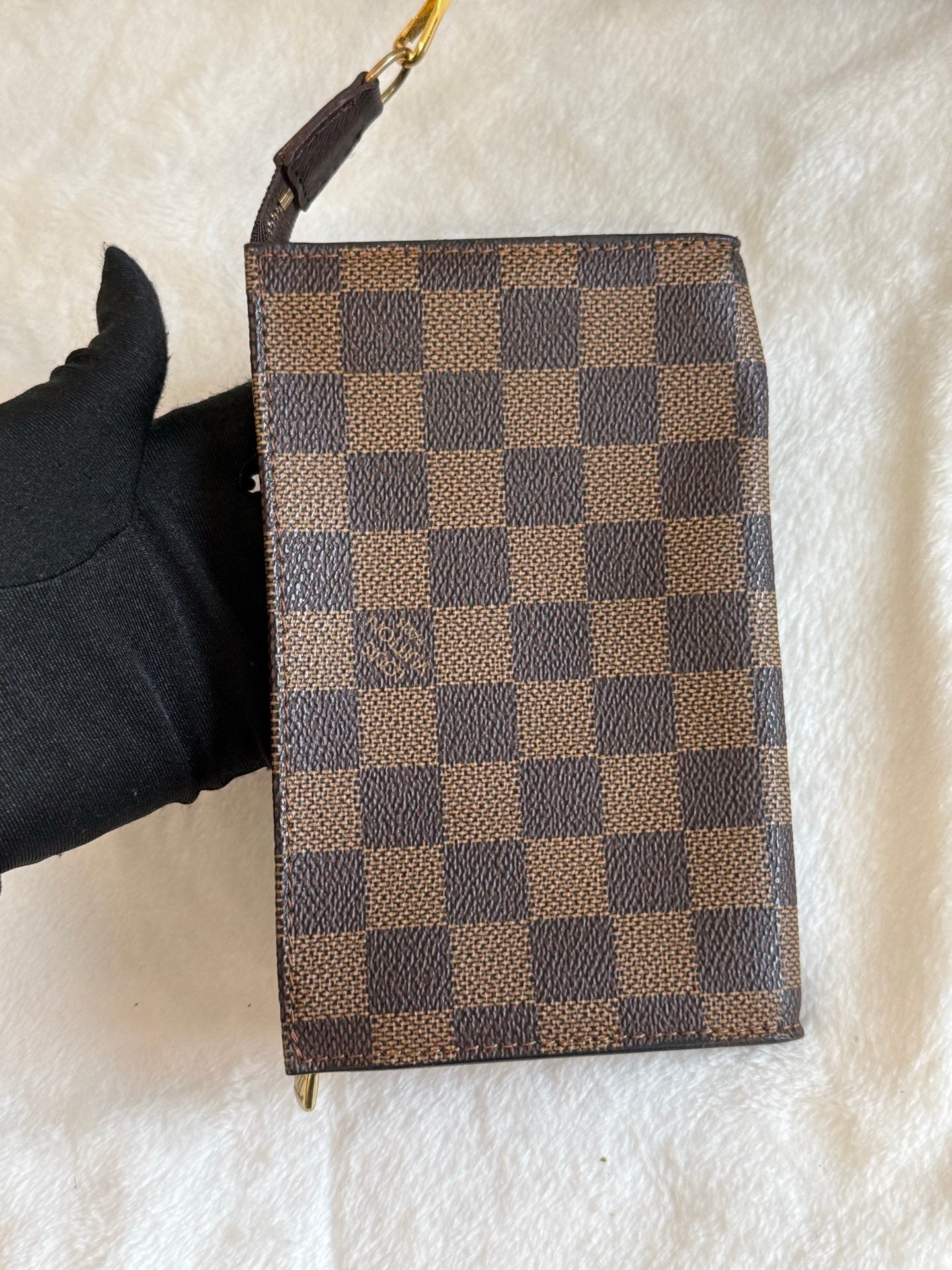 LOUIS VUITTON Damier Bucket Set Bag