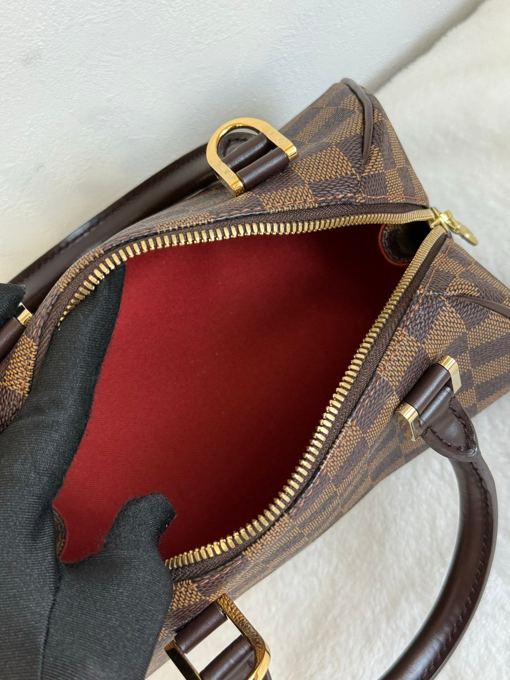 LOUIS VUITTON Damier Mini Handbag