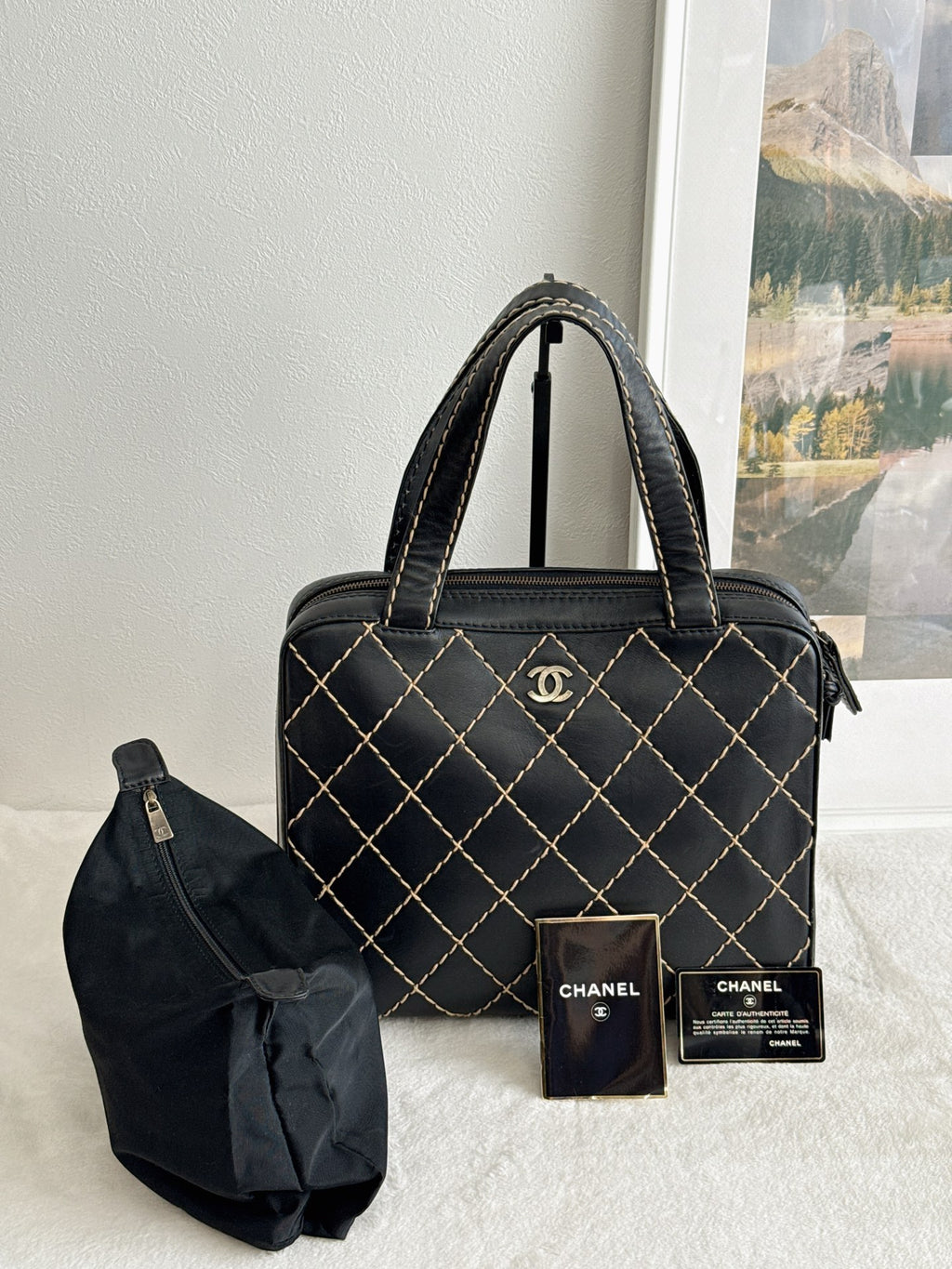 CHANEL Quilted Handbag