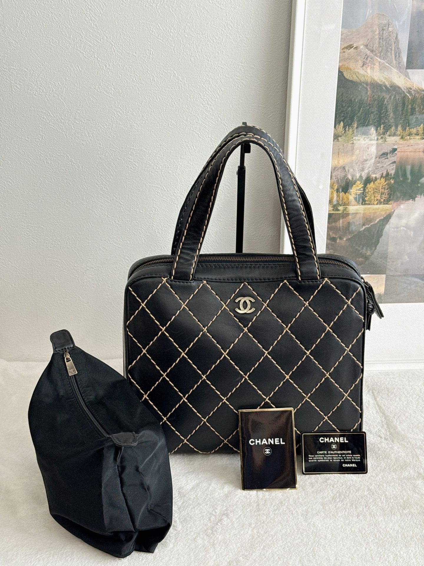 CHANEL Quilted Handbag