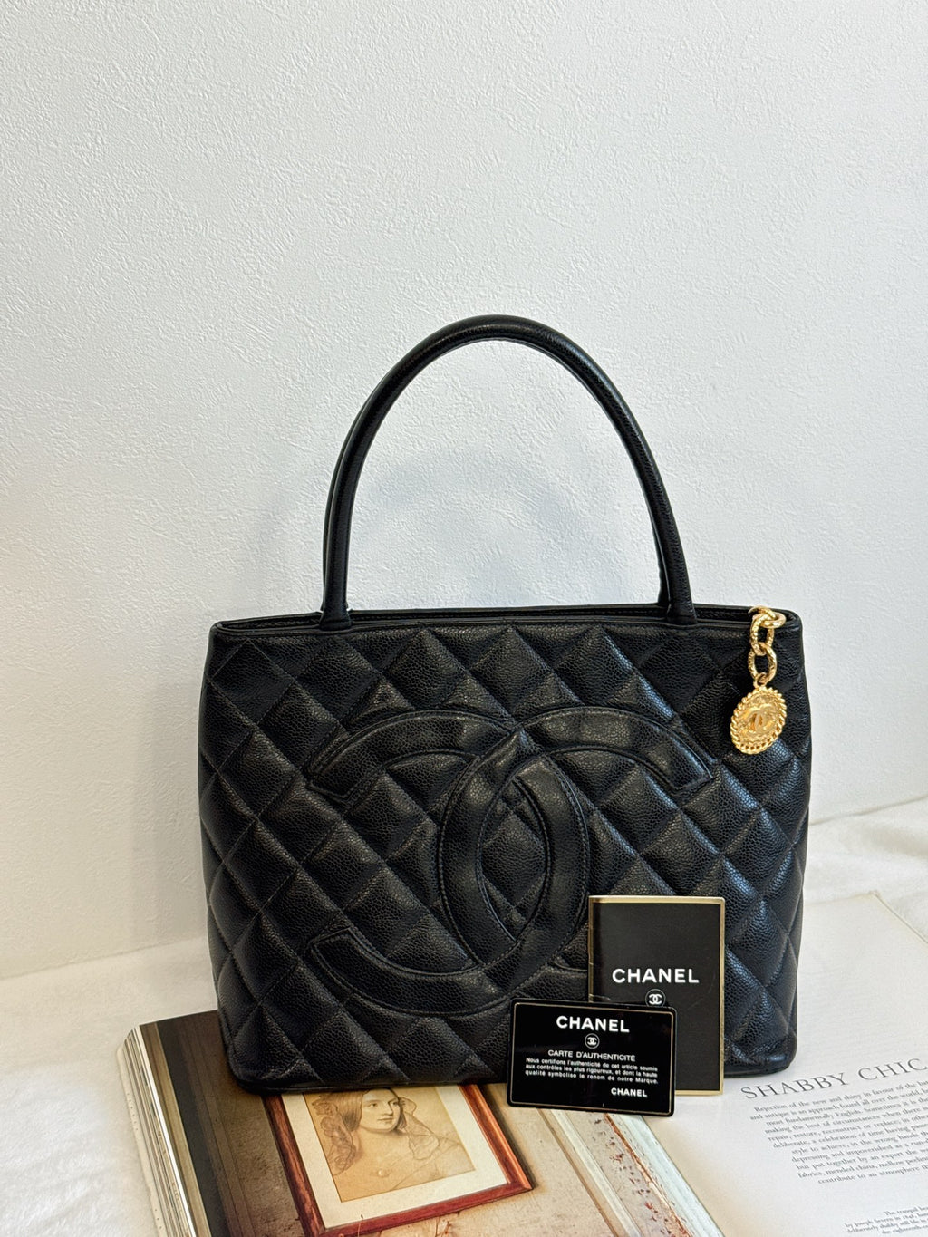 CHANEL Hilton Hand Bag