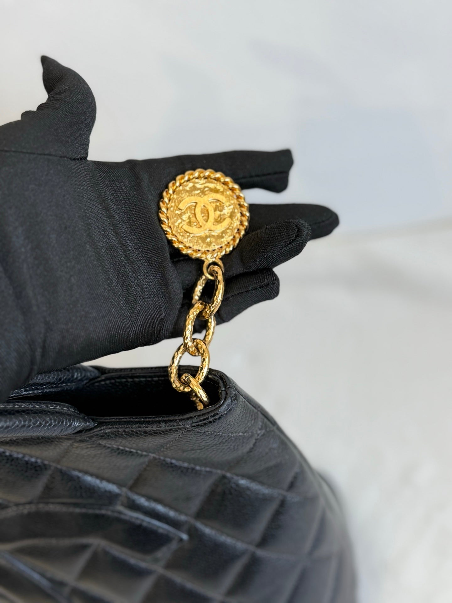 CHANEL Hilton Hand Bag