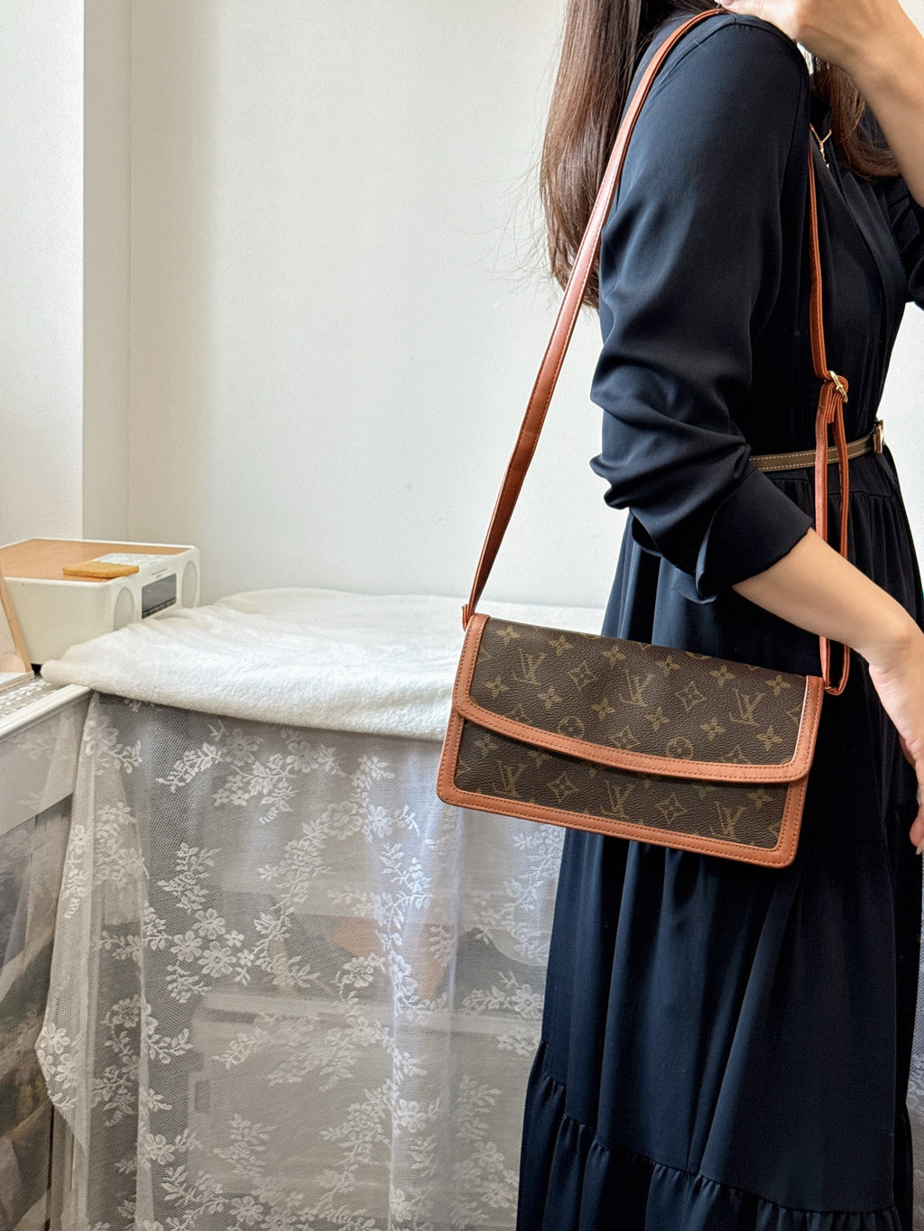 LOUIS VUITTON Monogram Clutch Bag