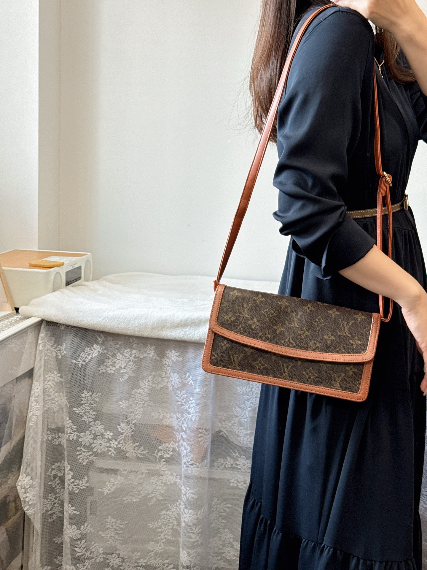 LOUIS VUITTON Monogram Clutch Bag