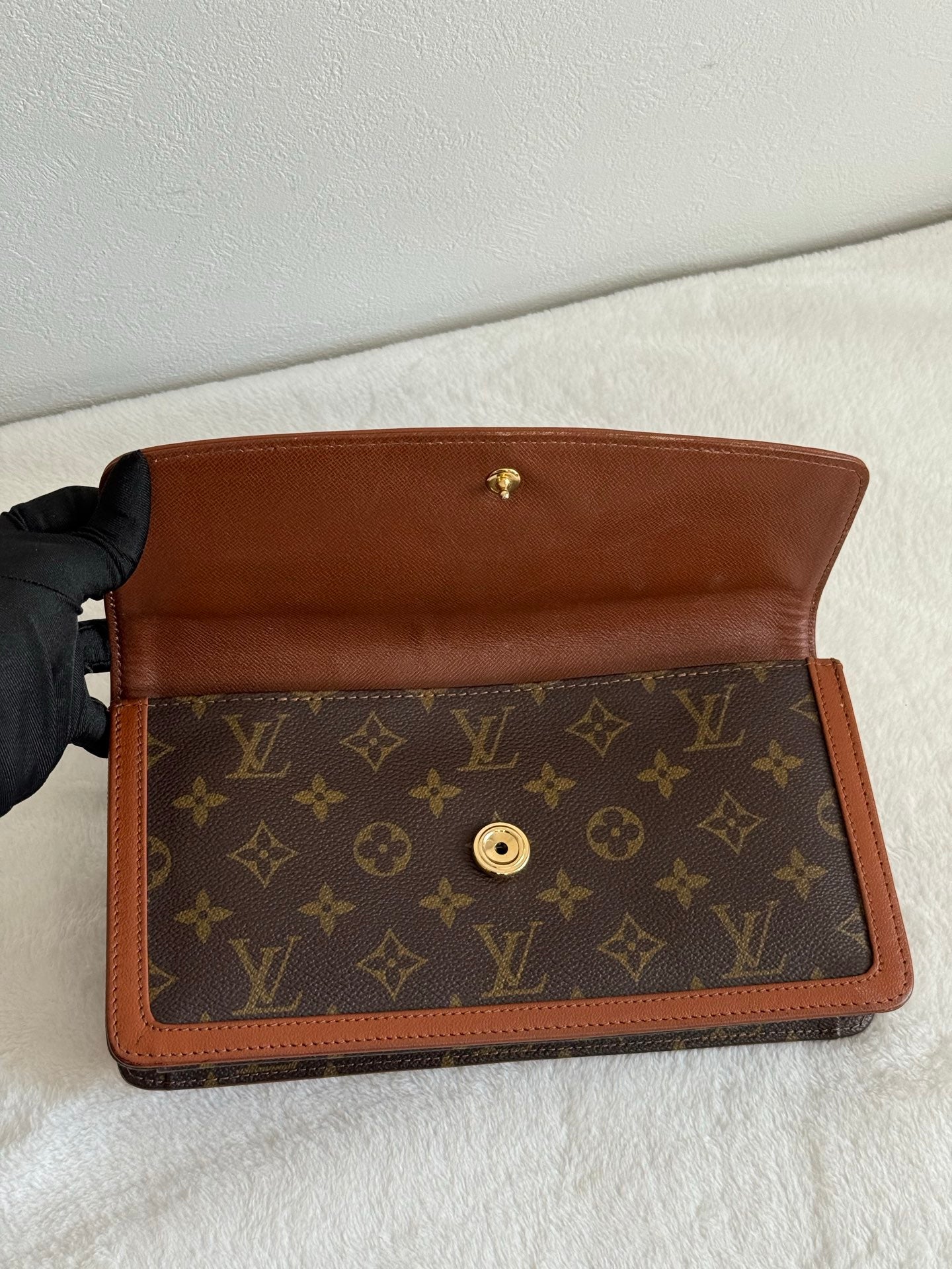 LOUIS VUITTON Monogram Clutch Bag