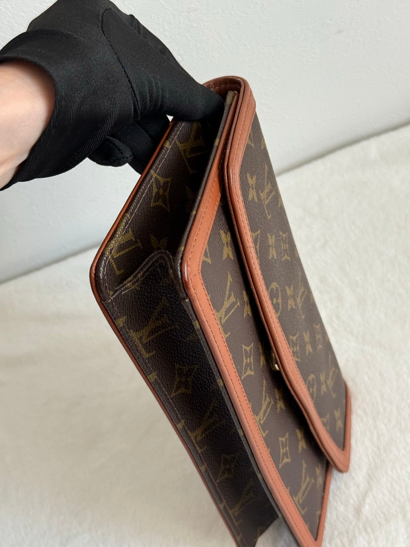 LOUIS VUITTON Monogram Clutch Bag