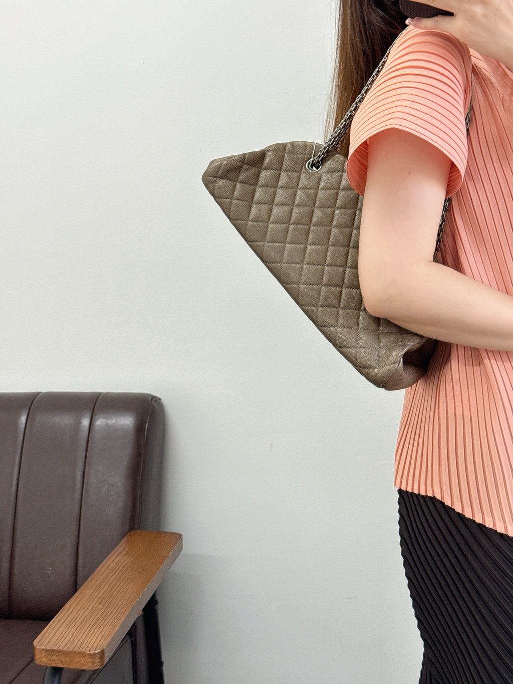 CHANEL Quilted Chain Bag